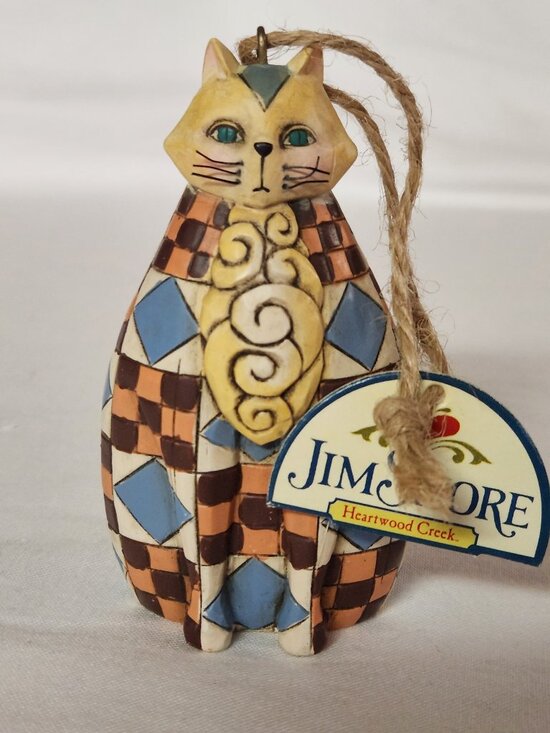 Jim Shore Other - Jim Shore CAT ORNAMENT figurine 2006 retired